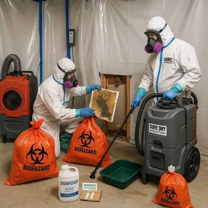 Contaminated Water Handling Protocols process in Mifflin County, PA