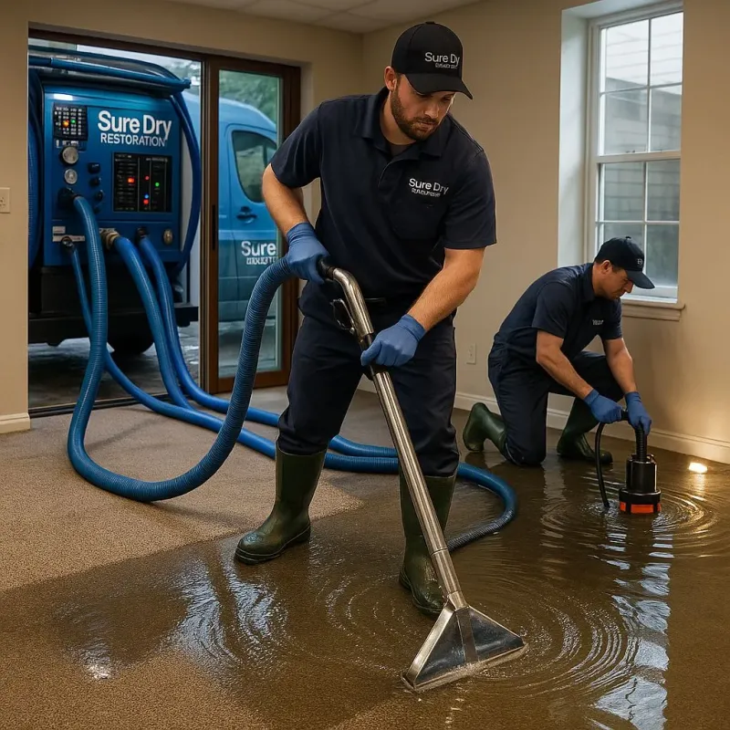 Water Extraction and Removal process in Mifflin County, PA